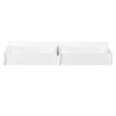 Set Of 2 Twin/Full Drawers White - AFI 4 Set Of 2 Twin/Full Drawers White - AFI - Image 4