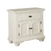 Aiden Cottage 1-Drawer Nightstand With Cabinet Door Chestnut- Picket House Furnishings