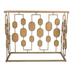 Majaci Console Gold Finish - Signature Design By Ashley -Living Space Shop GUEST 2d8089d7 8b30 4379 b94b 80fd8252eb29