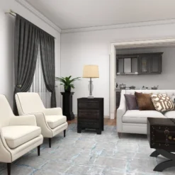 Traditional Wood And Faux Leather Cabinet Dark Brown - Olivia & May -Living Space Shop GUEST 2d9ee69d 0c9a 40e0 9896 3b114d411415