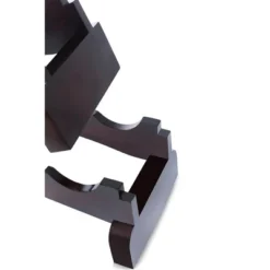 BIRDROCK HOME Stackable Wood Bottle Rack - 2 Wooden Wave Bars - Set Of 2-12 Bottle - Espresso -Living Space Shop GUEST 2e36bd23 52a6 4aec 9f99 4f46355c788b