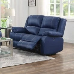 60" Zuriel PU Recliner Sofa - Acme Furniture -Living Space Shop GUEST 2eec4312 5c39 4de7 aa52 ea5e78c4363e