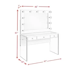 2pc Jayden Vanity Set White - Picket House Furnishings 19 2pc Jayden Vanity Set White - Picket House Furnishings -Living Space Shop GUEST 3012bef4 8470 4126 bf67 69540eb9eba7