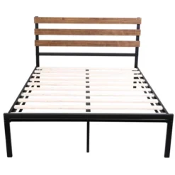 Costway Twin Size Metal Platform Bed Frame Mattress Foundation Wooden Headboard 18 Costway Twin Size Metal Platform Bed Frame Mattress Foundation Wooden Headboard -Living Space Shop GUEST 3055dd18 5fd4 40fd b1d2 6bc6398a9d52