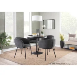 Ashland Contemporary Dining Chair - LumiSource -Living Space Shop GUEST 30736e81 066d 4ae5 93b4 49ed26389b00