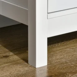 HOMCOM Kitchen Sideboard, Tempered Glass Door Buffet Cabinet With Adjustable Storage Shelf For Living Room, Kitchen, Study, White 9 HOMCOM Kitchen Sideboard, Tempered Glass Door Buffet Cabinet With Adjustable Storage Shelf For Living Room, Kitchen, Study, White -Living Space Shop GUEST 30a94b31 d10a 425d afb7 528720d97a81