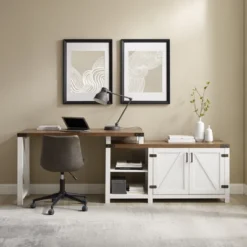 Farmhouse Rustic L Shaped Desk With Storage - Saracina Home -Living Space Shop GUEST 30acac7c 2304 4c2e a40f 518f02764d32