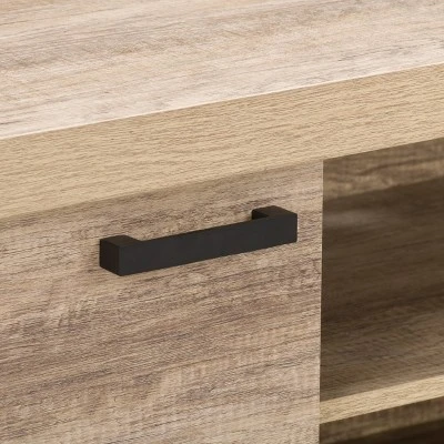 Joliet Duotone TV Stand For TVs Up To 80" Beige/White - CorLiving 7 Joliet Duotone TV Stand For TVs Up To 80" Beige/White - CorLiving - Image 7