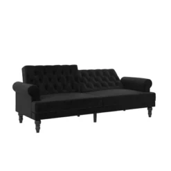 Cassidy Upholstered Futon - Paris Hilton X The Novogratz -Living Space Shop GUEST 33da9793 75d3 4d5a 97e6 79687f11ae7b