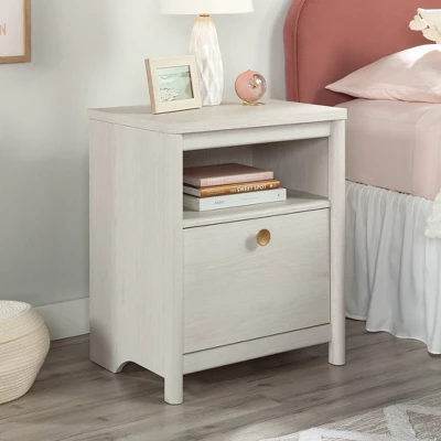 Dover Edge 1 Drawer Nightstand With Shelf - Sauder 1 Dover Edge 1 Drawer Nightstand With Shelf - Sauder