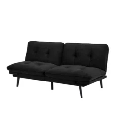 Finley Convertible Futon Sofa Bed Black - Serta 12 Finley Convertible Futon Sofa Bed Black - Serta -Living Space Shop GUEST 38121e83 dc94 4283 b7b0 041ee87cf536