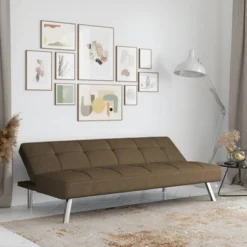 Colette Convertible Futon Sofa Bed - Serta -Living Space Shop GUEST 389fa6e9 6b23 412d aed1 b47454305192