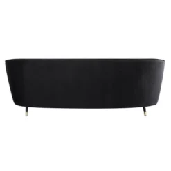 92" Achim Sofa Black Velvet - Acme Furniture -Living Space Shop GUEST 3987439f a2a2 4f9d bac0 2033ada769f4