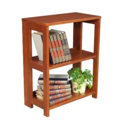 28" Cakewalk Folding Bookcase - Regency -Living Space Shop GUEST 39eaecfa 6e04 44af 955c c17fe5cb5da5