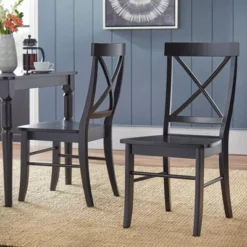 Set Of 2 Albury Cross Back Dining Chairs - Buylateral -Living Space Shop GUEST 3b3dc2c9 8d26 4b05 83c1 4f2bf67a6834