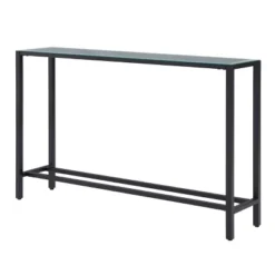 Dillard Narrow Long Console Table Black - Aiden Lane -Living Space Shop GUEST 3bc65c9d deee 4ce5 ba91 a307e6c3d1ca