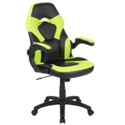 Flash Furniture Gaming Desk And Racing Chair Set With Cup Holder, Headphone Hook & 2 Wire Management Holes -Living Space Shop GUEST 3c1b621a 49bd 4e51 bc5c 0c0bc6301516