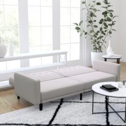 Merrick Lane Mid Century Modern Split-Back Sofa Futon With 3 Recline Positions 14 Merrick Lane Mid Century Modern Split-Back Sofa Futon With 3 Recline Positions -Living Space Shop GUEST 3c6dcc65 3ba3 4fcf 9629 355e90522b8a