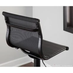 33.5" Mirage Contemporary Barstool - LumiSource -Living Space Shop GUEST 3d1b7dfc 5173 4174 851d 4a7bbcef05e8