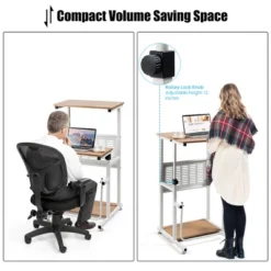 Costway Stand Up Desk Height Adjustable Sit Stand Computer Workstation Standing Desk 13 Costway Stand Up Desk Height Adjustable Sit Stand Computer Workstation Standing Desk -Living Space Shop GUEST 3dcbe82f 8702 4c10 b594 e54faf66f5a5