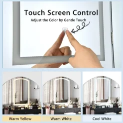 Costway Vanity Table Stool Set Large Tri-folding Lighted Mirror 6 Drawer Dresser WhiteBlack 15 Costway Vanity Table Stool Set Large Tri-folding Lighted Mirror 6 Drawer Dresser WhiteBlack -Living Space Shop GUEST 3dd5409f ca65 4c65 91f2 d3e0c9aacc64