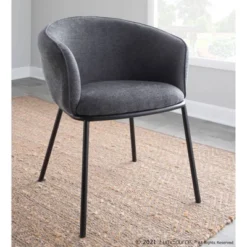 Ashland Contemporary Dining Chair - LumiSource -Living Space Shop GUEST 3f2e5d84 645f 43e3 8ec2 7b1907b39094