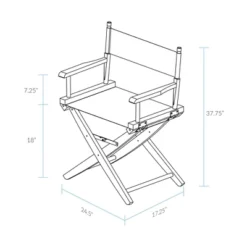 Extra Wide Directors Chair - Casual Home -Living Space Shop GUEST 41ed88ad ce5c 4794 a832 785484719021
