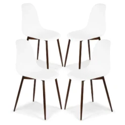 Set Of 4 Virginia Sculpted Dining Chair - Poly & Bark 23 Set Of 4 Virginia Sculpted Dining Chair - Poly & Bark -Living Space Shop GUEST 43d5adaf 73d6 4793 b233 f87bcce3bcc5