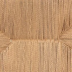 Saura Oak Wood Hemp Dining Bench Brown - Baxton Studio -Living Space Shop GUEST 44af07ea 9059 4635 a364 36b7fb803850