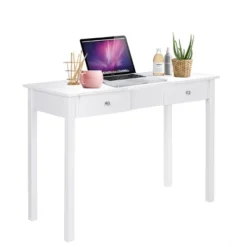 Costway Vanity Table Dressing Table Flip Top Desk Furniture White 17 Costway Vanity Table Dressing Table Flip Top Desk Furniture White -Living Space Shop GUEST 451bab15 0fec 4ae1 b6a5 2c6495aa9887