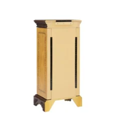 Beatrice Antique Parchment Hand Painted Jewelry Armoire - Powell Company -Living Space Shop GUEST 46da53c0 eeb2 480d a66d 88fefde5b31a