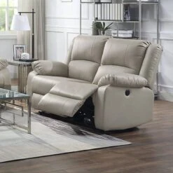 60" Zuriel PU Recliner Sofa - Acme Furniture -Living Space Shop GUEST 46f00821 858c 49d9 b8a8 91d85d10c9fc