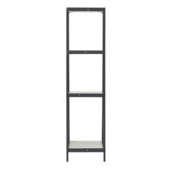 3pc Neveah Marble Ladder Desk And Bookcase Set Matte Black - Inspire Q -Living Space Shop GUEST 477b2d07 20a7 4390 bfdc 2fc6fafa3386