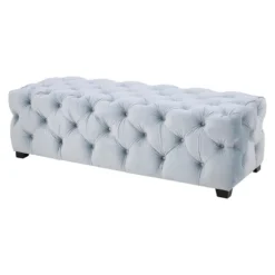 Piper Tufted Rectangular Ottoman Bench - Christopher Knight Home -Living Space Shop GUEST 477b547b dcac 4462 af87 88b1a7dff5ba