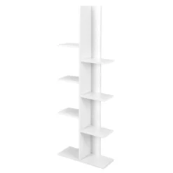 Tangkula Modern Multi-Layer Bookshelf Floor Standing Bookcase W/Anti-fall Device Storage Rack For Home Office Rustic 23 Tangkula Modern Multi-Layer Bookshelf Floor Standing Bookcase W/Anti-fall Device Storage Rack For Home Office Rustic -Living Space Shop GUEST 4870b705 18b7 418b 9a91 0d9024737b16