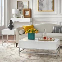 Lewis Modern Sofa Table White - Buylateral -Living Space Shop GUEST 498be4d2 5f78 483e 99dd 99a647647d90