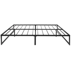 Flash Furniture 14 Inch Metal Platform Bed Frame - No Box Spring Needed With Steel Slat Support And Quick Lock Functionality -Living Space Shop GUEST 4a7074c0 25e9 4049 a4d0 e7957e24ae5e
