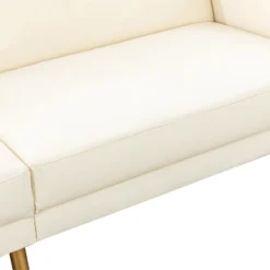 Lanna 76"Wide Vegan Leather Modern Style Convertible Futon Sofa Bed For Living Room Guest Bedroom | ARTFUL LIVING DESIGN 21 Lanna 76"Wide Vegan Leather Modern Style Convertible Futon Sofa Bed For Living Room Guest Bedroom | ARTFUL LIVING DESIGN -Living Space Shop GUEST 4b88fbc9 e903 403c b69d d70407a5deba