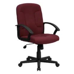 Emma And Oliver Mid-Back Fabric Executive Swivel Office Chair With Nylon Arms 23 Emma And Oliver Mid-Back Fabric Executive Swivel Office Chair With Nylon Arms -Living Space Shop GUEST 4ba88b91 55a7 40d0 8833 e67be9165046