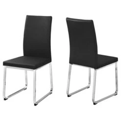 2pc Dining Chair Chrome - EveryRoom -Living Space Shop GUEST 4c2c2632 1ddf 4918 a75b 64cecaf28e03