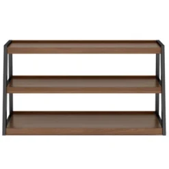 Hawkins Metal/Wood TV Stand For TVs Up To 50" Dark Brown - WyndenHall 13 Hawkins Metal/Wood TV Stand For TVs Up To 50" Dark Brown - WyndenHall -Living Space Shop GUEST 4ec26c89 48c9 4d22 8dc2 d844135adbc5