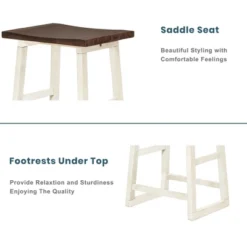 Rustic Wood Counter Height 5-Piece Dining Set With 4 Stools - ModernLuxe 17 Rustic Wood Counter Height 5-Piece Dining Set With 4 Stools - ModernLuxe -Living Space Shop GUEST 4fb12b14 b5b9 4198 adb9 9ad47cffae42