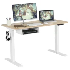 Costway 48'' Electric Standing Desk Height Adjustable W/ Control Panel & USB Port -Living Space Shop GUEST 4fdade7d ae36 4218 9908 439c09f1b0e6