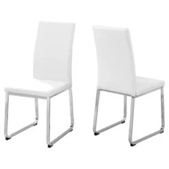 2pc Dining Chair Chrome - EveryRoom -Living Space Shop GUEST 508f0202 fae9 4760 b252 22463791f6f3
