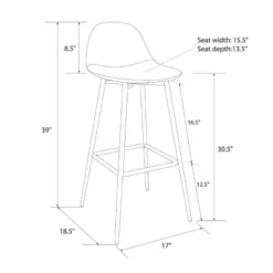 Copley Upholstered Barstool - Project 62™ -Living Space Shop GUEST 50c136ab af07 44f5 b3ae fee1247de1ad