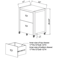 Peggy Rolling File Cabinet - Linon -Living Space Shop GUEST 5147e528 b818 47ca 93a9 30465441d0c4