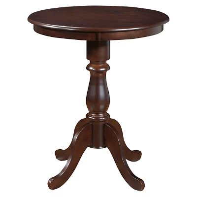 Salem Round Pedestal Bar Table - Carolina Cottage 4 Salem Round Pedestal Bar Table - Carolina Cottage - Image 4