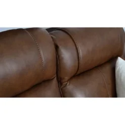 Gilbert Leather Manual Reclining Loveseat Brown - Abbyson Living -Living Space Shop GUEST 52ffac5a 6bf5 4a26 80e2 08c292511c69