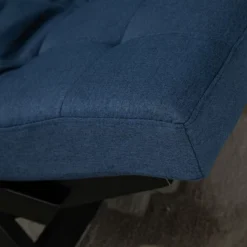 HOMCOM Single Person 3 Position Convertible Chaise Lounger Sofa Bed With 2 Large Pillows And Oak Frame -Living Space Shop GUEST 54aec3b6 23da 40c6 b981 ec544c66c74e