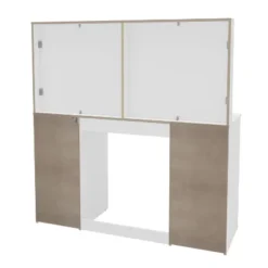 Amelia Vanity Table With Mirror White - Polifurniture -Living Space Shop GUEST 569f3ab1 afa4 41ab ba53 3c2d659d0e6a